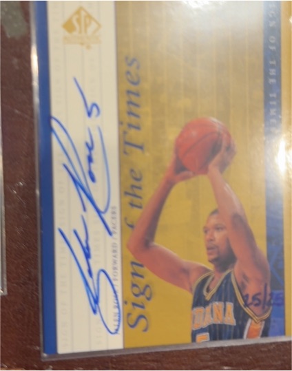 2000 Upper Deck SP Authentic Sign of the Times #SOT-5 Steve Nash — front