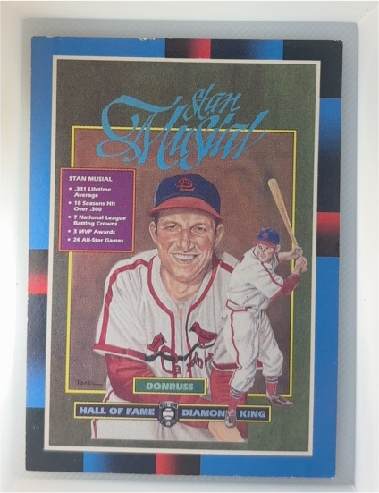 1988 Donruss #641 Stan Musial — front