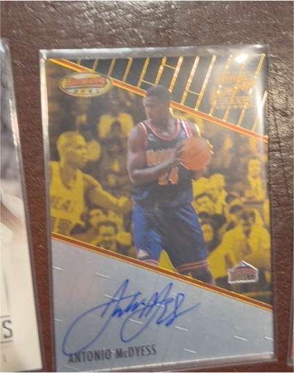1992-93 Topps Stadium Club Members Choice #201 Antonio McDyess — front
