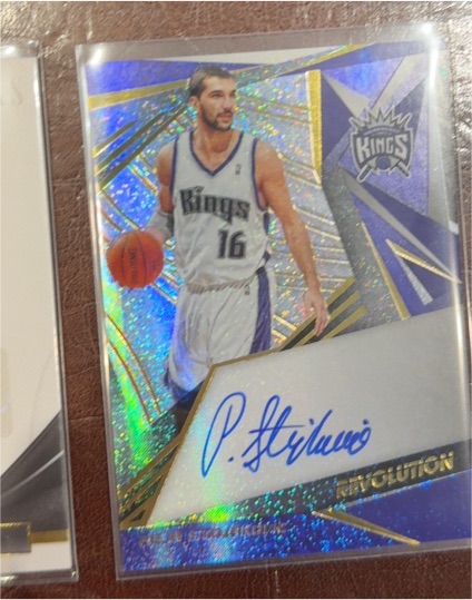 2019-20 Panini Revolution #AG-PSI Peja Stojakovic — front