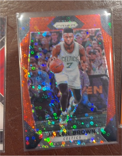 2017-18 Panini Prizm #11 Jaylen Brown — front