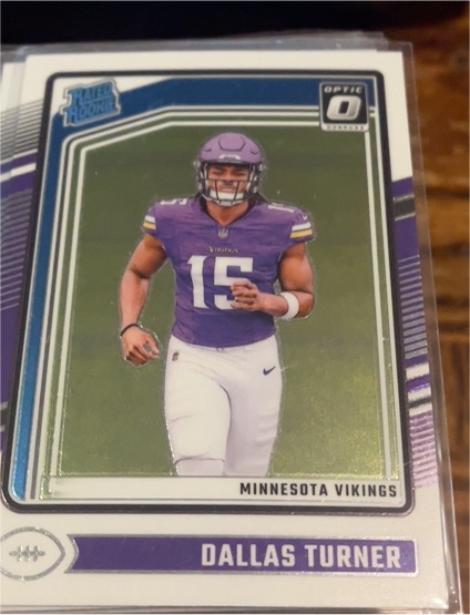 2024 Donruss Optic #224 Dallas Turner — front