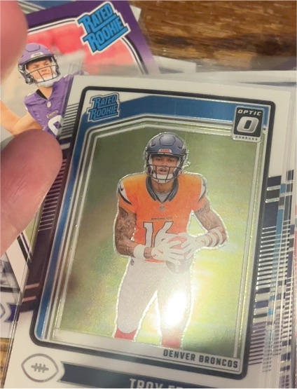2024 Panini Donruss Optic Rated Rookie Troy Edison — front