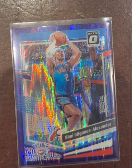 2023-24 Panini Donruss Optic #104 Shai Gilgeous-Alexander — front