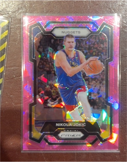 2023-24 Panini Prizm #17 Nikola Jokić — front