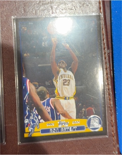 2003-04 Topps Gold #139 Ron Artest — front