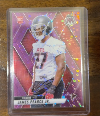 2025 Panini Mosaic No Huddle #James Pearce Jr. — front