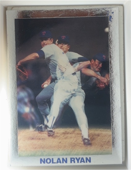 1980 Nolan Ryan Texas Rangers Baseball Card — front