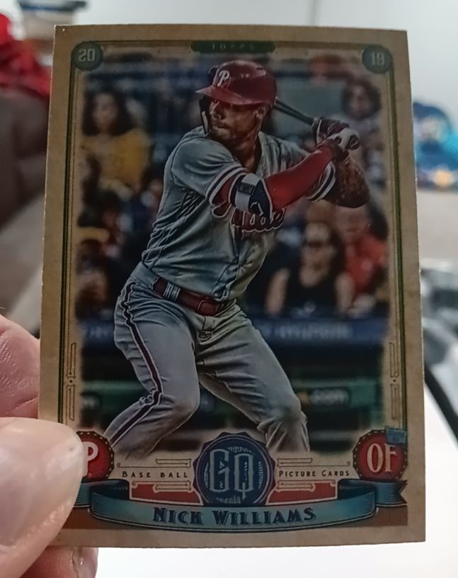 2019 Topps Gypsy Queen #70 Nick Williams — front