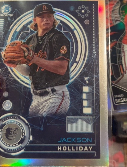 2024 Bowman Chrome AI #BAI-6 Jackson Holliday — front