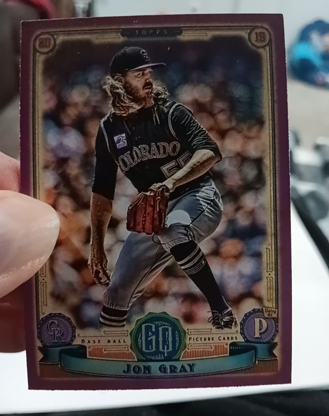 2019 Topps Gypsy Queen #240 Jon Gray — front