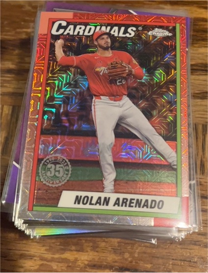 2025 Topps Series 1 #T90C-48 Nolan Arenado — front