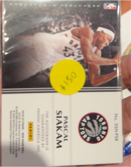 2021 Panini Instant Pascal Siakam — front