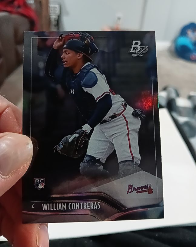 2021 Bowman Platinum #36 William Contreras — front
