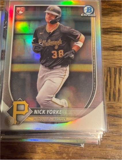 2025 Bowman Chrome #97 Nick Yorke — front