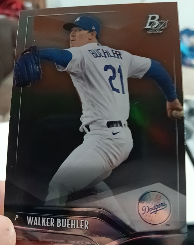 2021 Bowman Platinum #60 Walker Buehler — front