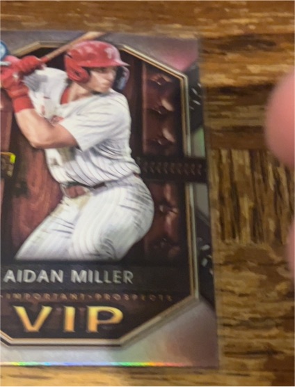 2025 Bowman Very Important Prospects VIP #VIP-19 Aidan Miller — front