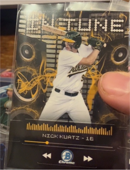 2024 Bowman Draft Chrome In Tune #IT-3 Nick Kurtz — front