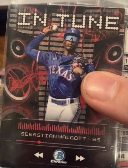 2024 Bowman Draft #IT-20 Sebastian Walcott In Tune — front