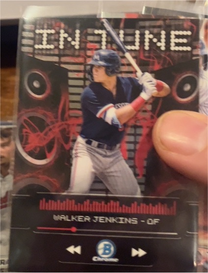 2024 Bowman Chrome Draft In Tune #IT-16 Walker Jenkins — front