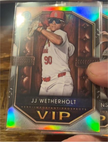 2025 Bowman VIP #VIP-18 JJ Wetherholt — front