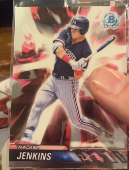 2024 Bowman Draft Chrome #PP-14 Walker Jenkins Plasma Power — front