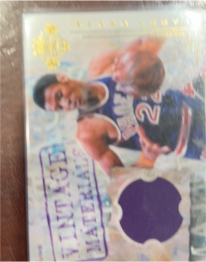 2003 Upper Deck Vintage Materials Lenny Cooke #VM-1 — front