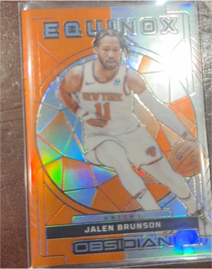 2023-24 Panini Obsidian Equinox #11 Jalen Brunson — front
