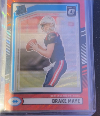 2024 Panini Donruss Optic #379 Drake Maye — front