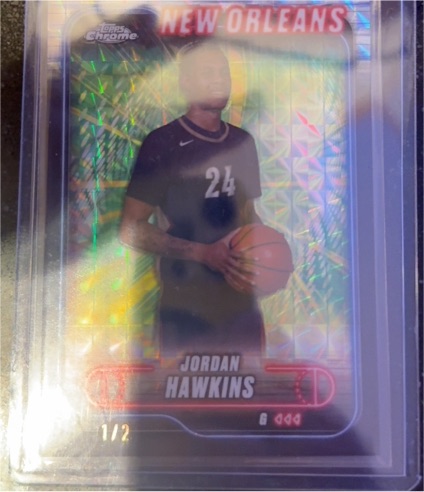 2024-25 Topps Chrome #200 Jordan Hawkins — front