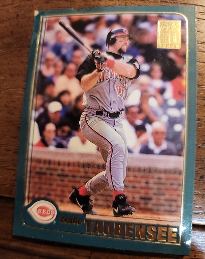 2001 Topps #29 Eddie Taubensee — front