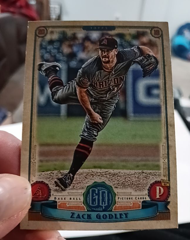 2019 Topps Gypsy Queen #177 Zack Godley — front