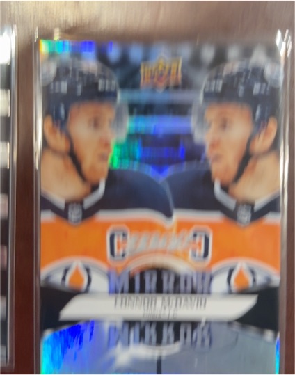2020-21 Upper Deck MVP Mirror Mirror #MM-1 Connor McDavid — front