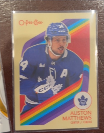 2023-24 O-Pee-Chee Retro #101 Auston Matthews — front