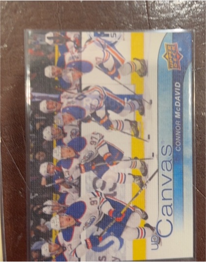 2016-17 Upper Deck Canvas #C35 Connor McDavid — front