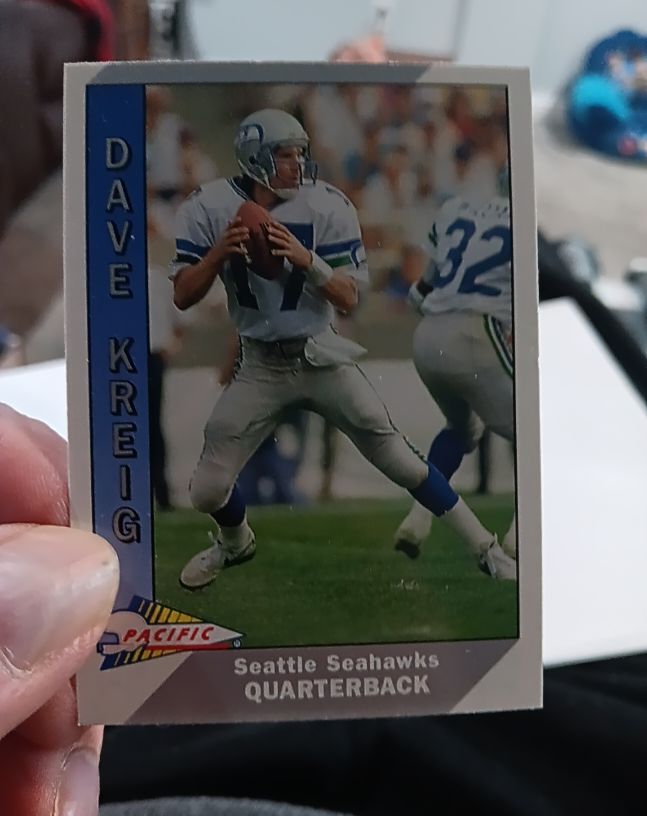 1991 Pacific #483 Dave Kreig — front
