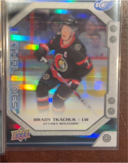 2022-23 Upper Deck Ice #LL-7A Brady Tkachuk — front