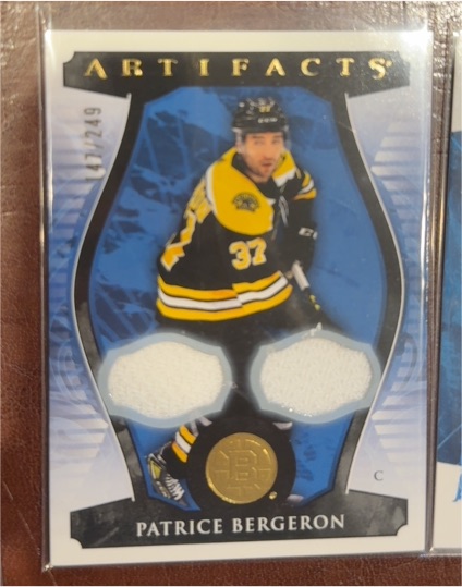 2023-24 Upper Deck Artifacts #78 Patrice Bergeron — front