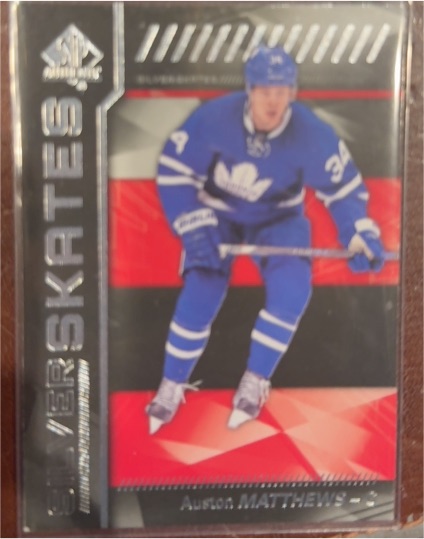 2016-17 SP Authentic Silver Skates #SS-AM Auston Matthews — front