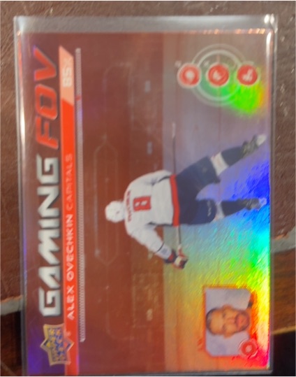 2024-25 Upper Deck Series 1 Gaming FOV #GFOV-17 Alex Ovechkin — front