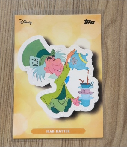 2025 Topps Disney Wonder Enchanted Sticker #ES-7 Mad Hatter — front