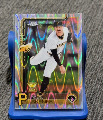 2025 Topps Chrome #300 Paul Skenes — front