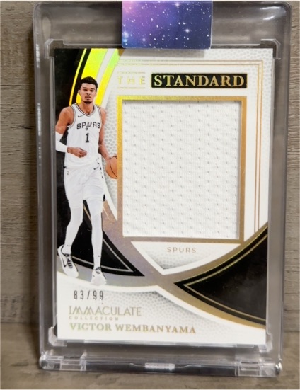 2024-25 Panini Immaculate Collection The Standard #83 Victor Wembanyama — front