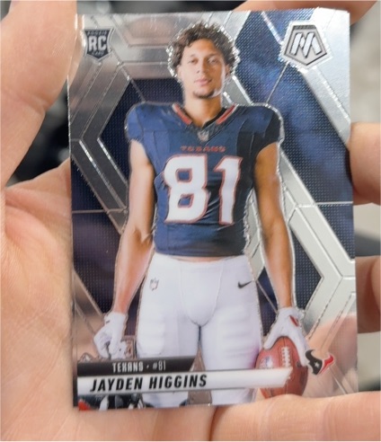 2025 Panini Mosaic #286 Jayden Higgins — front