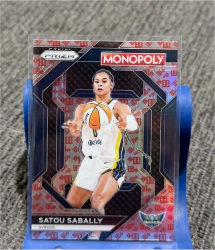 2024 Panini Prizm Monopoly WNBA #WNBA8 Satou Sabally — front