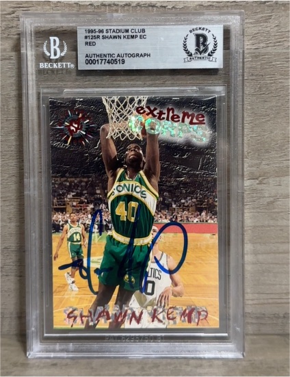 1995-96 Topps Stadium Club Extreme Corps #125 Shawn Kemp — front