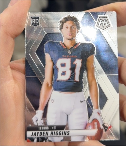 2025 Panini Mosaic #286 Jayden Higgins — front