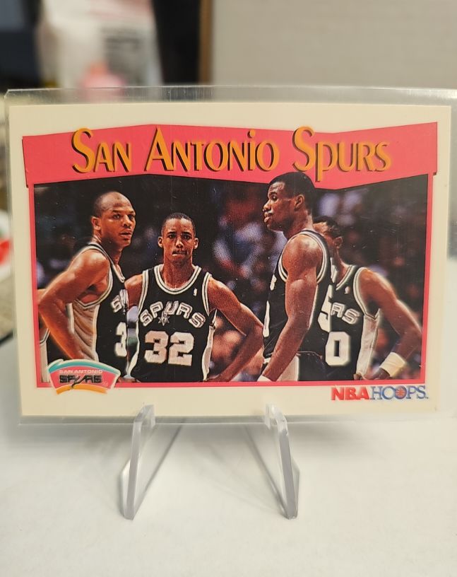 1991-92 NBA Hoops #297 David Robinson — front