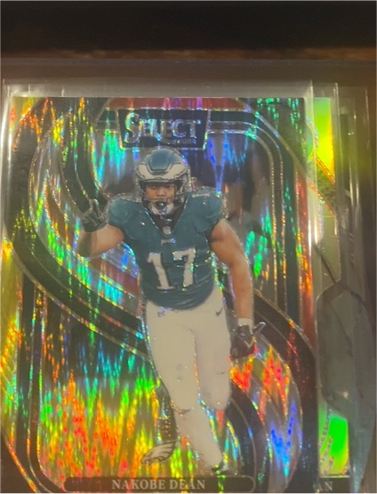 2024 Panini Select #17 Nakobe Dean — front