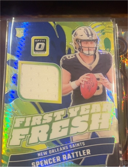 2024 Panini Donruss Optic #FYF-SRR Spencer Rattler First Year Fresh — front